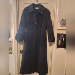 John Weitz Wool Long Coat